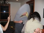 It wasn't long before land-shark made an appearance